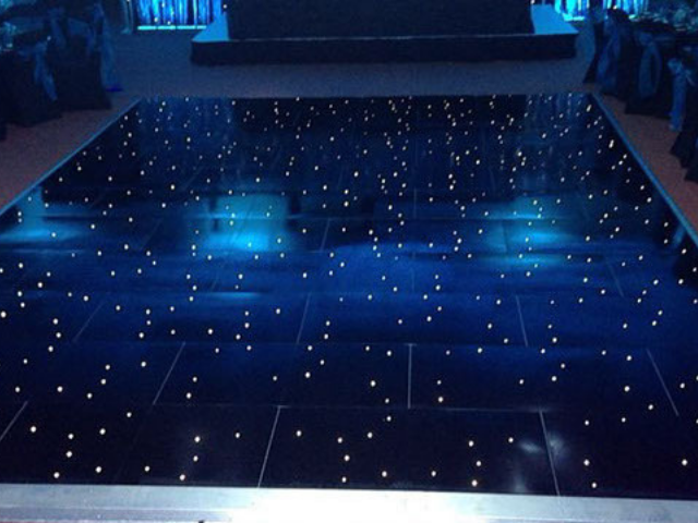 Black LED Dance Floor